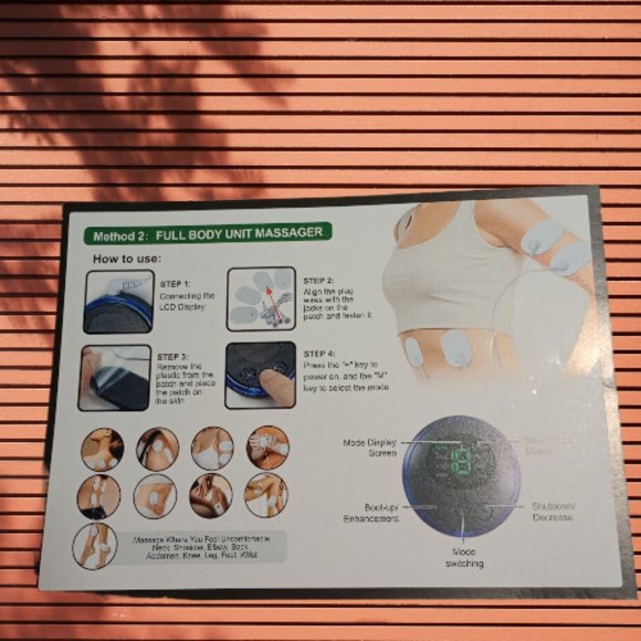 EMS Foldable Foot Massager Mat for Muscles Relaxation, Pain Relief (New in Box) - Picture 7 of 9